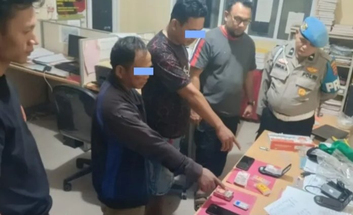 Sat Resnarkoba Polres Dharmasraya Kembali Tangkap Dua Pelaku Diduga Terlibat Kasus Narkoba