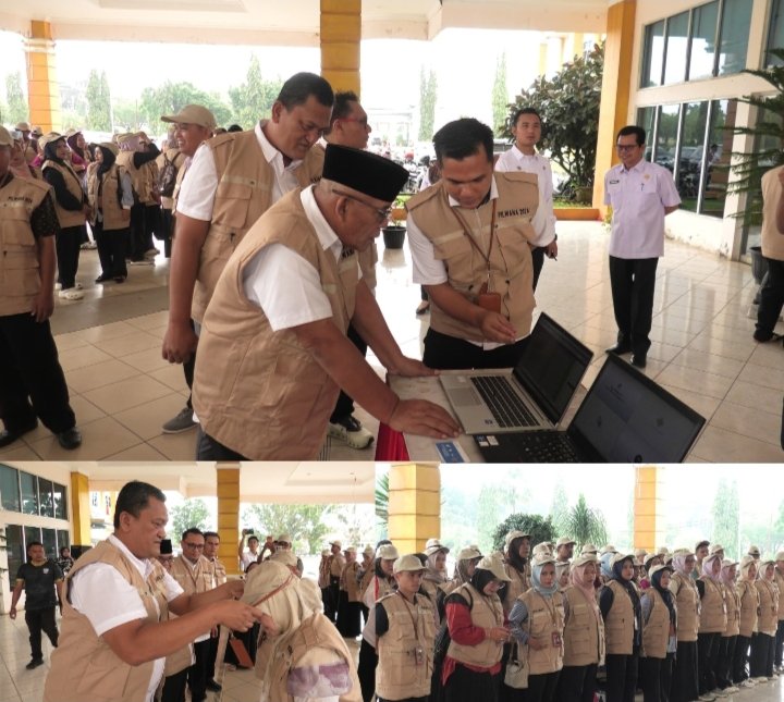 Pemkab Pasaman Barat Lepas Sebanyak 75 Petugas Teknis, Pilwana Serentak 2026 Dimulai Kamis Besok