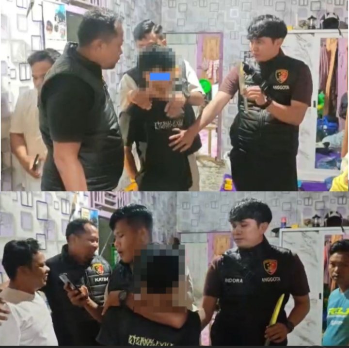 Tolak Dipinjamkan Motor, Remaja 18 Tahun Diduga Mengamuk Dengan Senjata Tajam, Langsung Diamankan Tim URC Sat Reskrim Polres Pasaman Barat