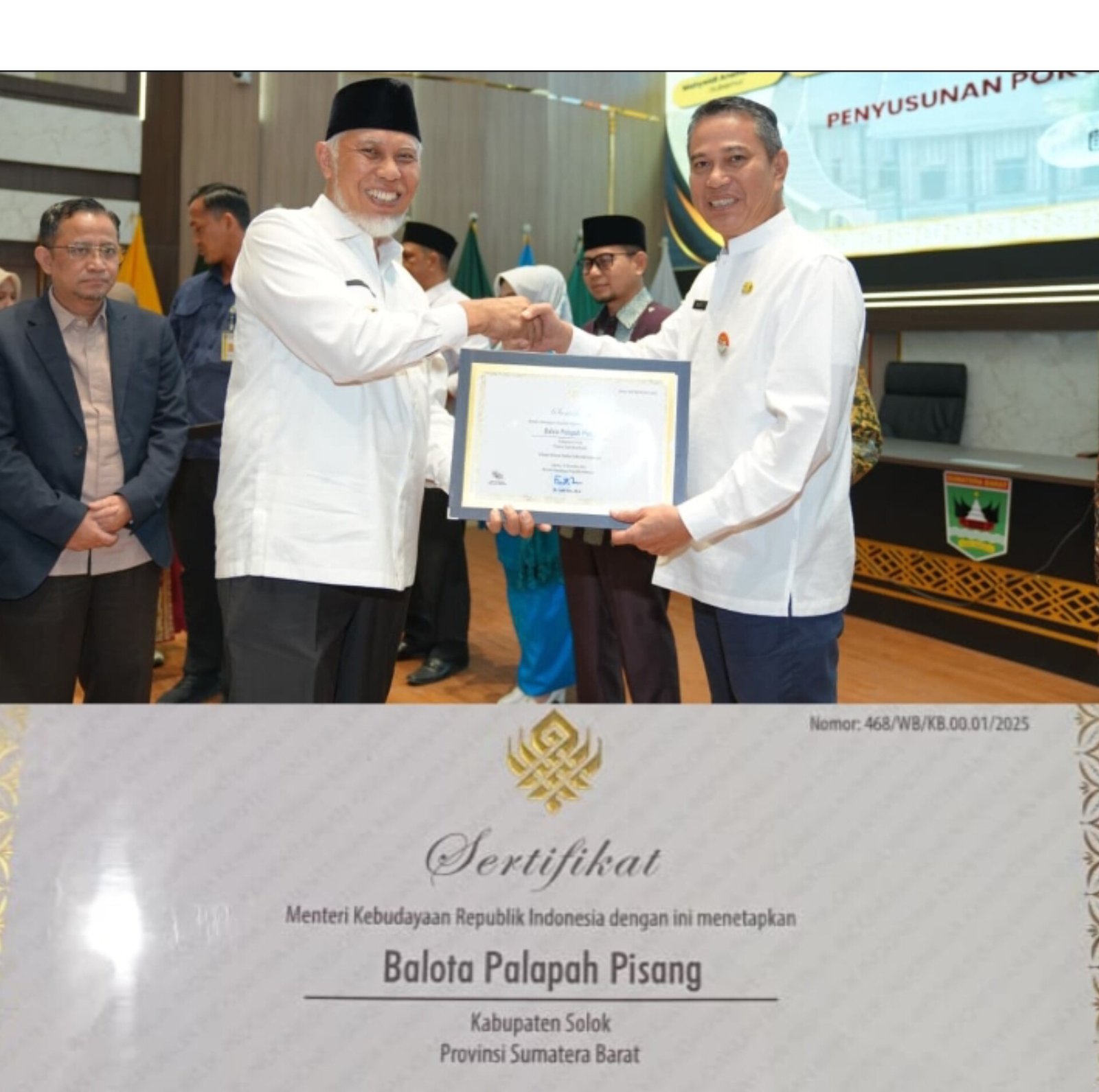 Tiga Warisan Budaya Solok Resmi Mendapat Pengakuan Nasional