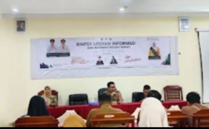 Pemkab Sijunjung Melalui Dispusip Gelar Bimtek Literasi