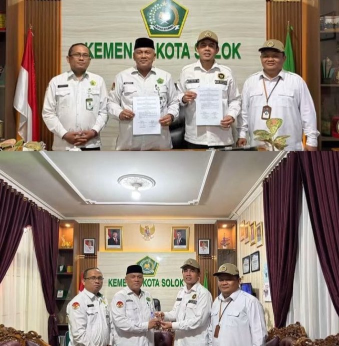 Aset Kembali, Sinergi Tak Berakhir, Kemenag dan Kemenhaj Kota Solok Perkuat Komunikasi