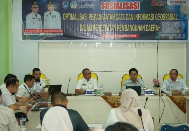 Pemko Payakumbuh Perkuat Pemanfaatan Data dan Informasi Geospasial