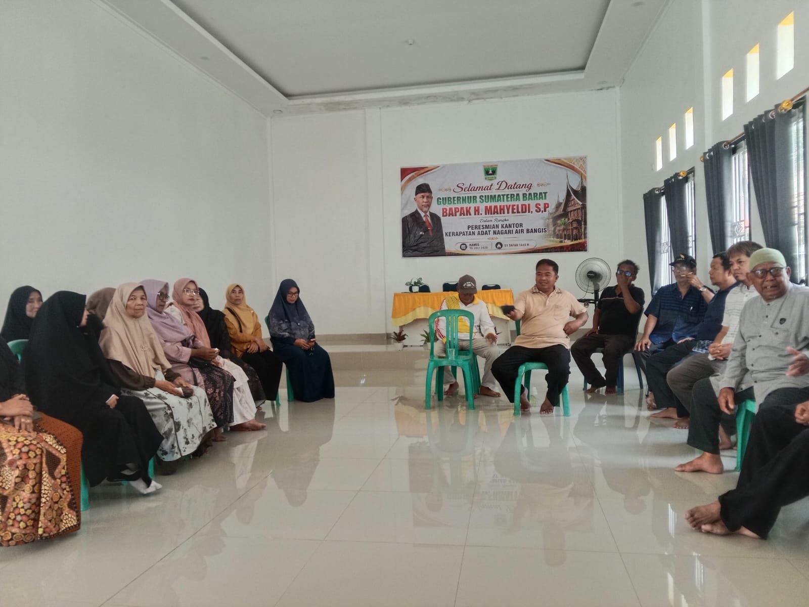 Pucuk Adat Nagari Air Bangis Yang Sah Adalah Aulia Amri Yang Bergelar Sutan Kerajaan, Niniak Mamak Tegaskan Sesuai Aturan Kerapatan
