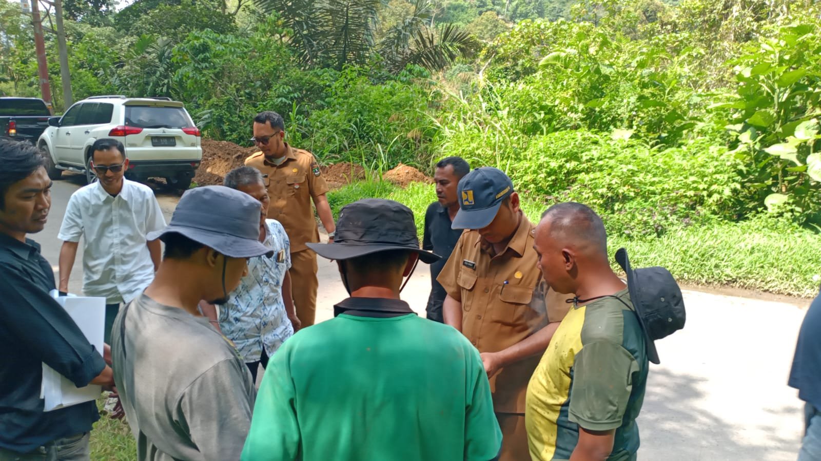 Survei Lapangan Jalan Lintas Sumbar, Pelebaran Direncanakan di Polongan Enam, di Kawasan Hutan Lindung Aman