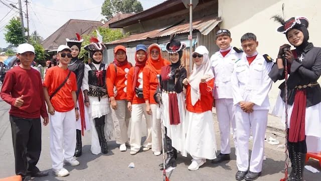 Dentuman Musik Marcing Band Menggema, Rombongan SMKN 3 Payakumbuh Tampil Mencuri Perhatian