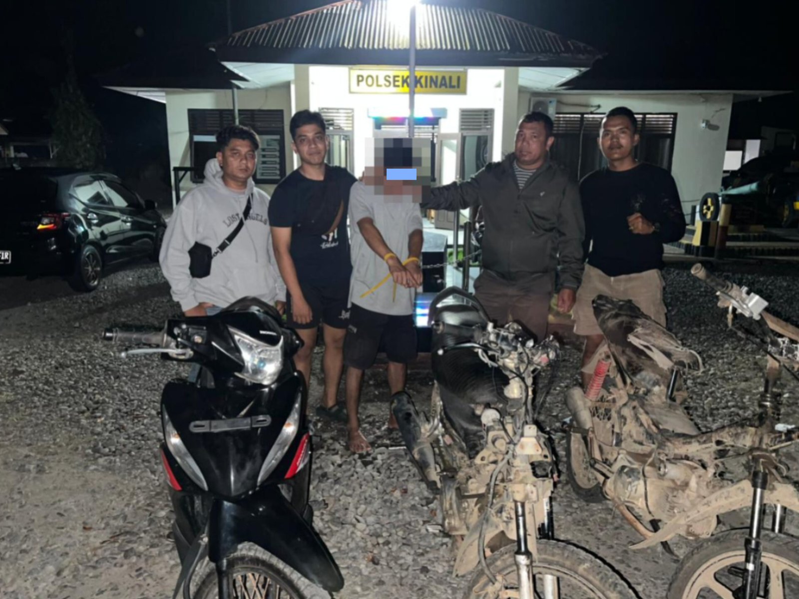 Hari Pertama Operasi Jajaran Singgalang 2026, Polres Pasaman Barat Kembali Tangkap Pelaku Diduga Residivis Curanmor, dan Berhasil Amankan Tiga Unit Sepeda Motor Hasil Curian