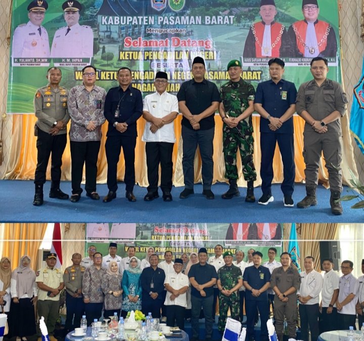 Pemkab Pasaman Barat Sambut Pimpinan Baru Pengadilan Negeri Pasaman Barat, Perkuat Sinergi Forkopimda