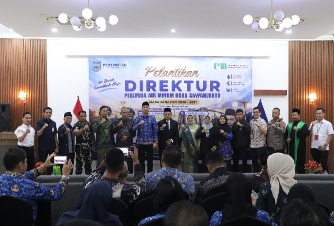 Wali Kota Lantik Direktur Perumda Air Minum Kota Sawahlunto